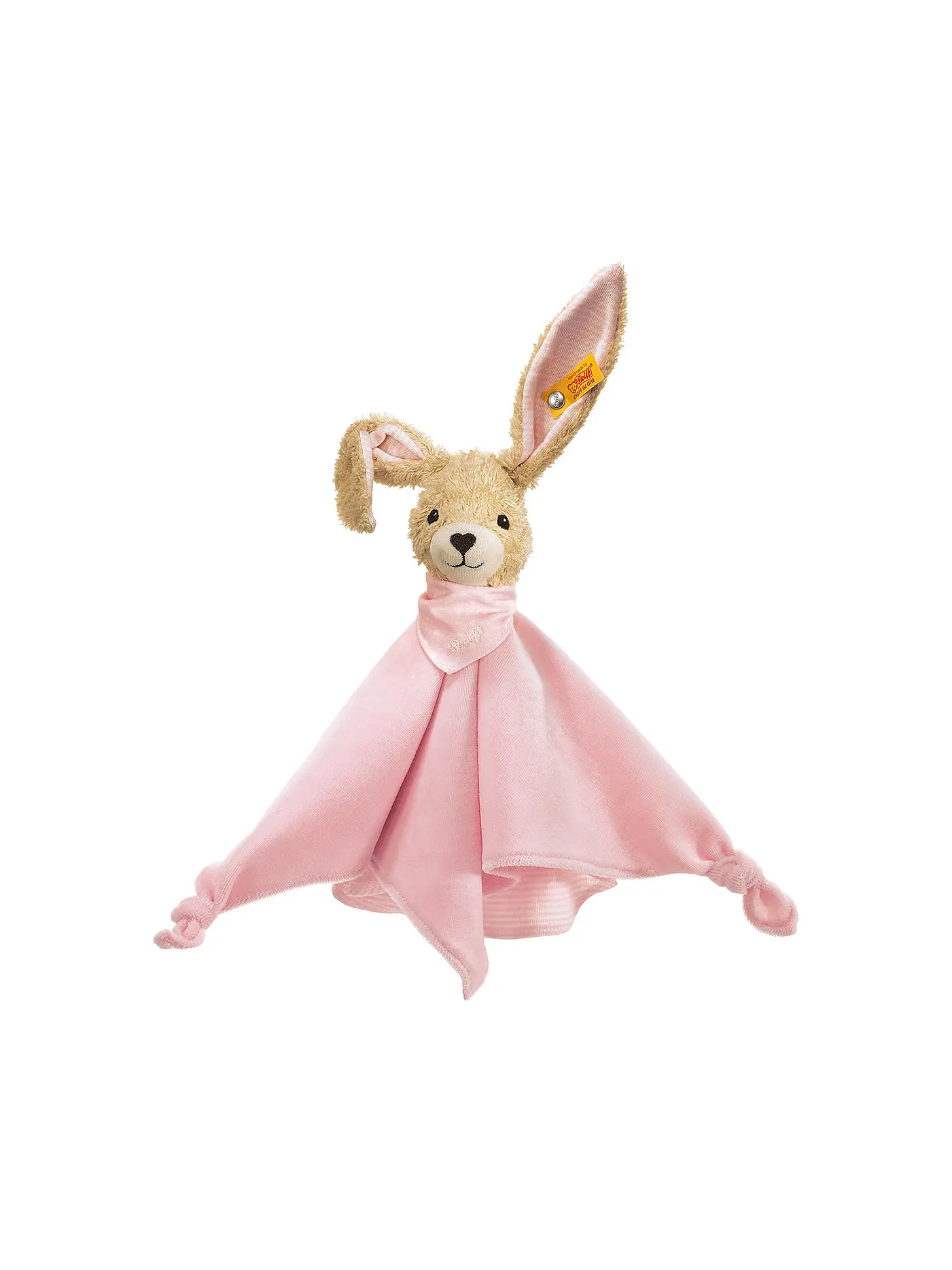 STEIFF | Hoppel Hase Schmusetuch28cm Rosa | 